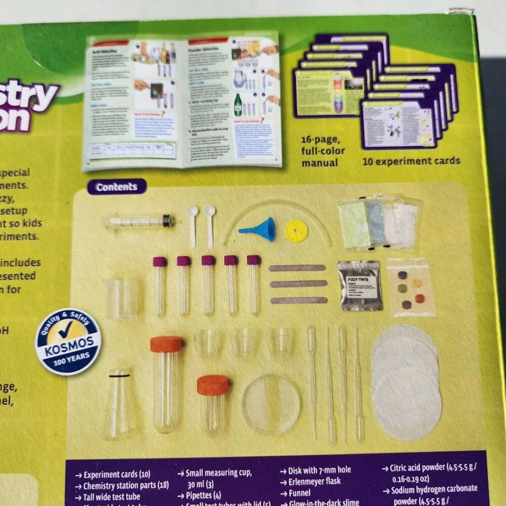 Thames & Kosmos Ooze Labs Chemistry Station Science Experiment Kit STEM Toy 20 N